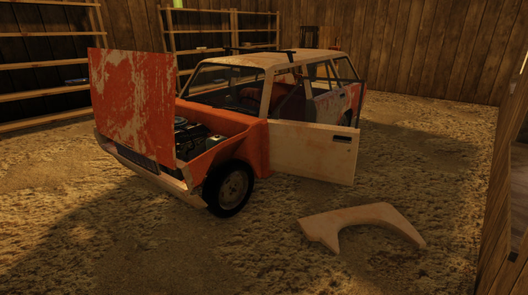 Official A desrt screenshot showing a road through the desert